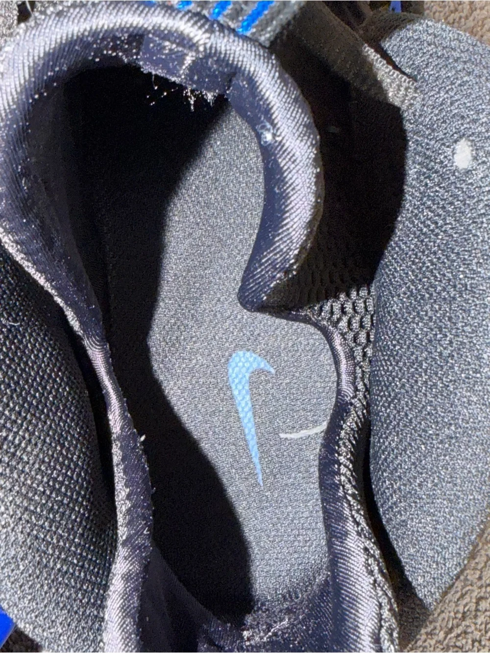 Nike Air Foamposite-style Athletic Shoes Men’s size 11 in “International Blue”